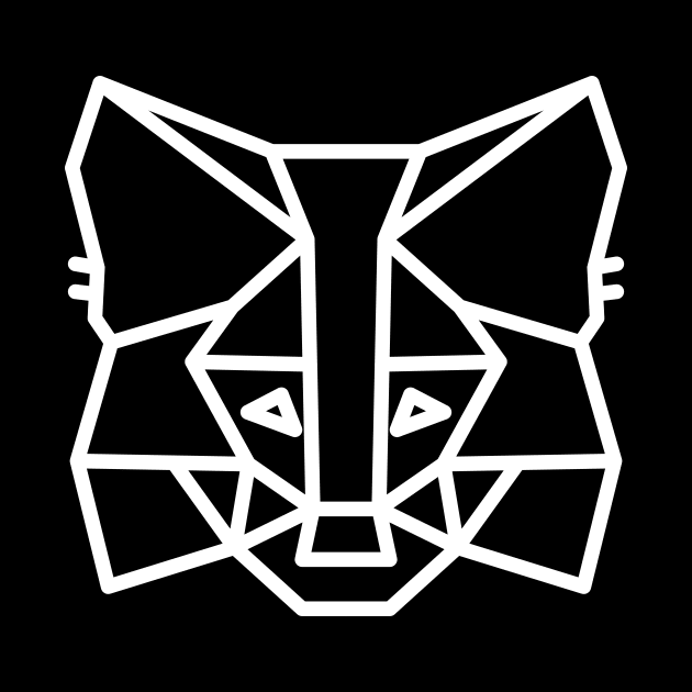 MetaMask Fox White by cryptogeek