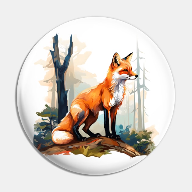 Forest Foxes Pin by zooleisurelife