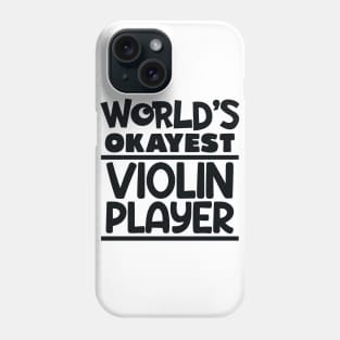 violin player Phone Case