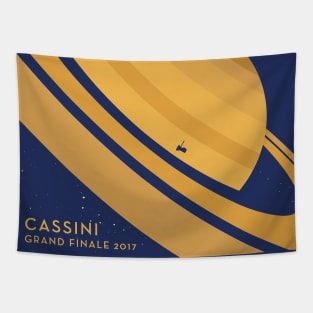 Cassini Grand Finale Saturn Tapestry