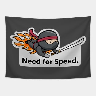 Ninja Warrior – Need for Speed Tapestry