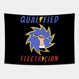 Qualified Electrician Tapestry