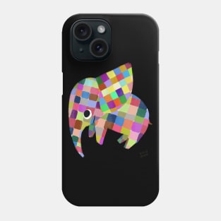 Elmer the Patchwork Elephant Phone Case