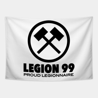 Legion 99 (Black) Tapestry