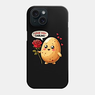 I love you darling-valentine Phone Case