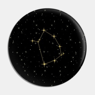 Ophiuscus Star Constellation Pin