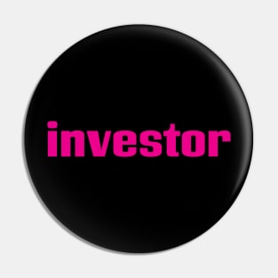 Investor Pin