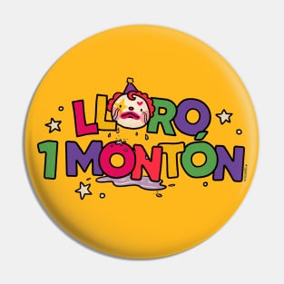 Lloro un montón Pin