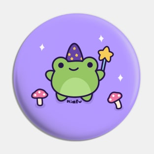 Frog wizzard Pin