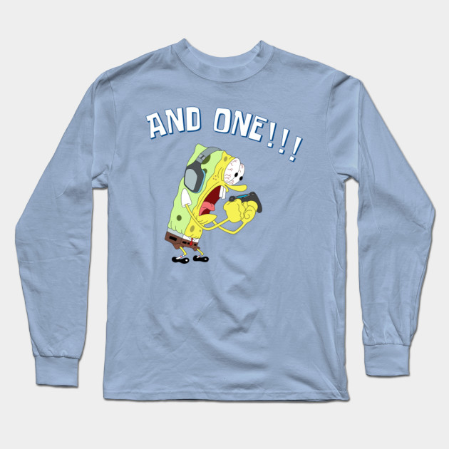 Spongebob And One Basketball Meme Spongebob Meme Long Sleeve