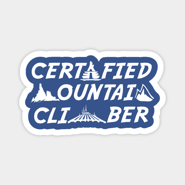 Certified Mountain Climber Magnet by rk33l4n