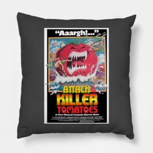 Attack of The Killer Tomatoes Pillow