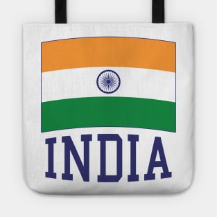 India Flag in Tricolor with Ashoka Chakra Desi Indian Tote