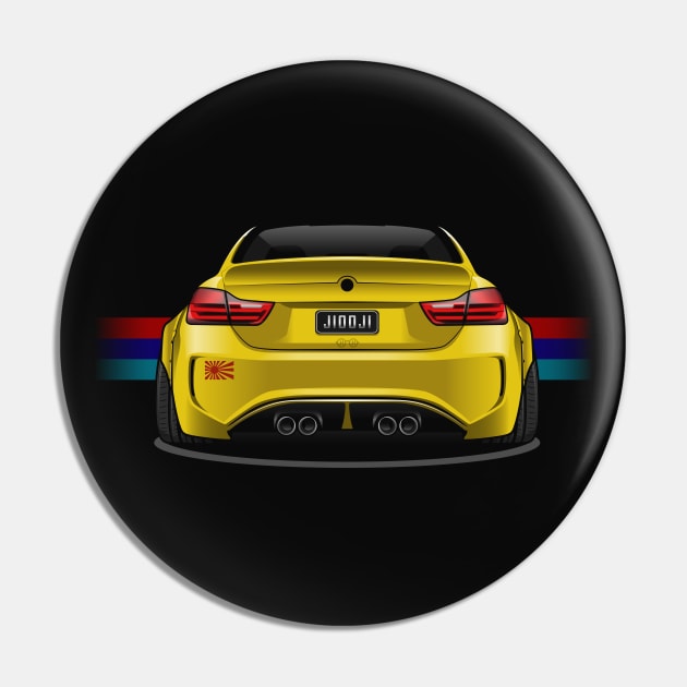 M4 Coupe Wide Body Kit (Yellow) Pin by Jiooji Project