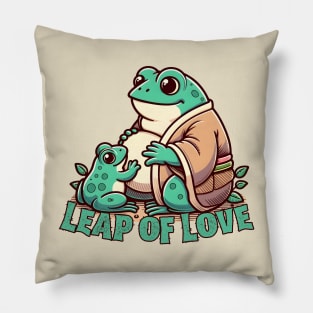 Parenting frog Pillow