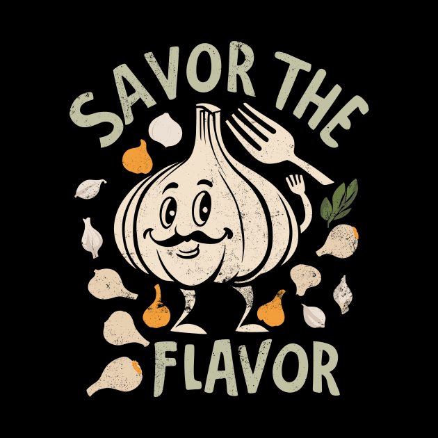 Savor the Flavor - funny garlic by ravensart