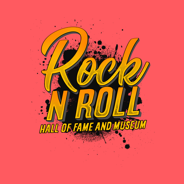 'Rock and Roll Hall of Fame' Cool Rock n Roll Rocker Gift by ourwackyhome