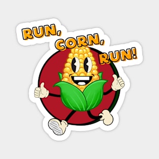 Run, Corn, Run Magnet