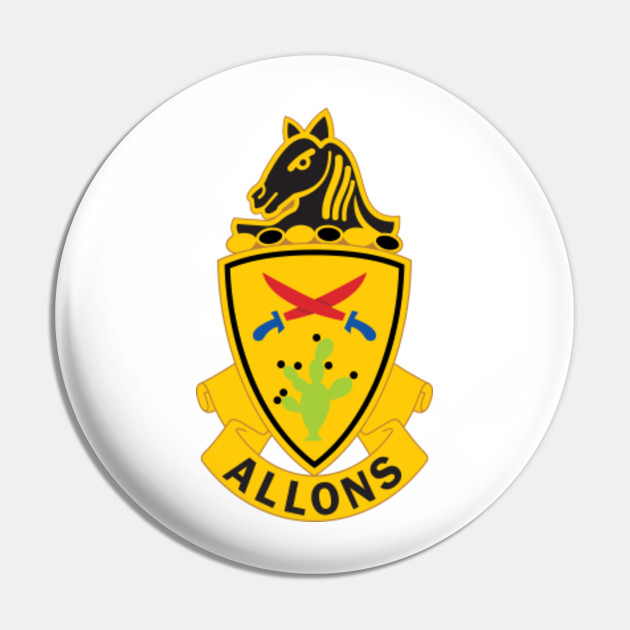 Us Army 11th Armored Cavalry Regiment Allons 11th Armored Cavalry Regiment Pin Teepublic