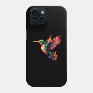 Neon Hummingbird #5 Phone Case