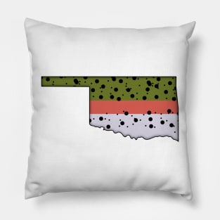 Oklahoma Trout Pillow