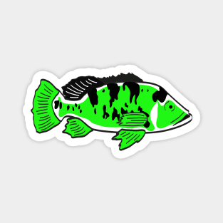 FISH PEACOCK BASS Magnet