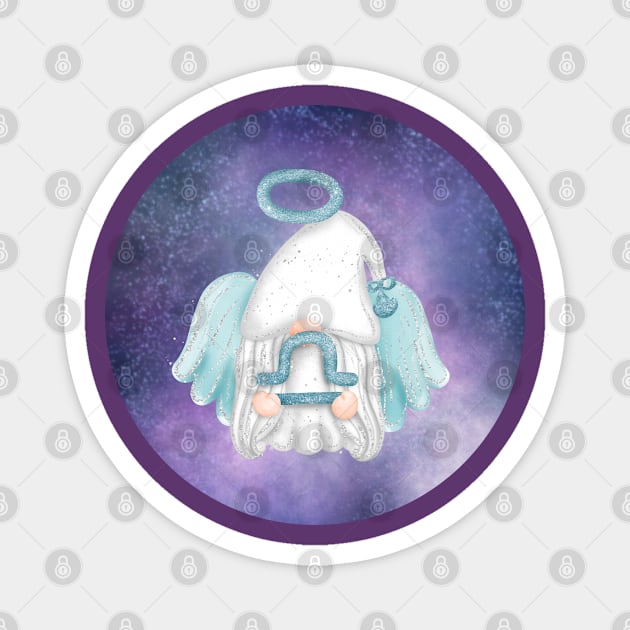 Angel Astro Gnomes Libra Magnet by PurpleSpiritZone