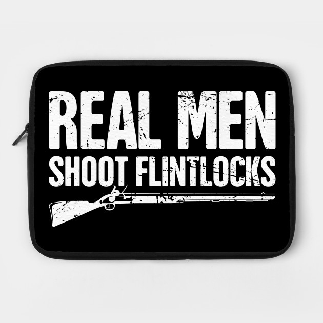 Historical American Civil War Reenactor Flintlock