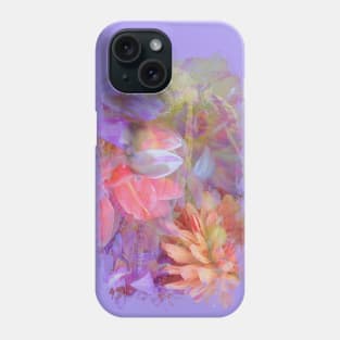 Flower Fairy Double Exposure Fantasy Art Phone Case