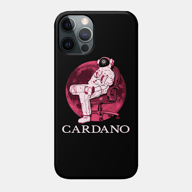 Cardano, ADA, HODL, to the moon - Cardano - Phone Case