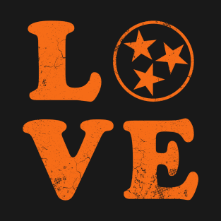 Love Tennessee State Flag Home Family T-Shirt