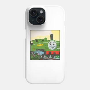 Duck the Great Western Engine Vintage Square Card Phone Case