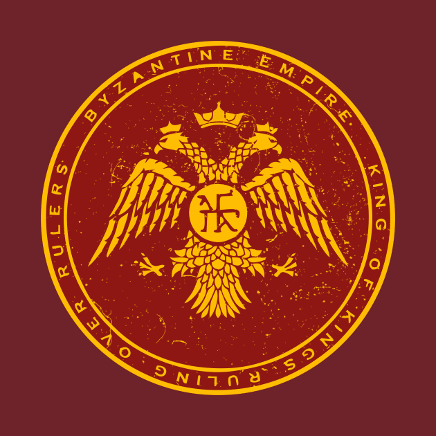 Byzantine Empire Flag Symbol by Virly