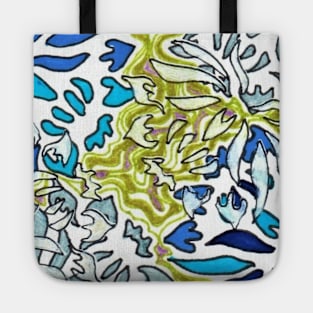 Water Flowers Tote