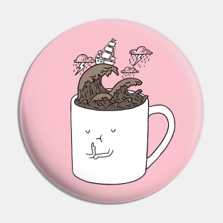 Brainstorming coffee Pin