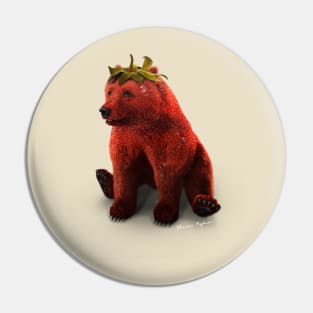 Straw-Beary Pin