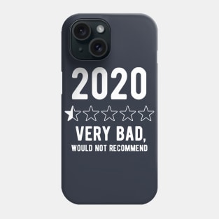 2020 Would Not Recommend bad review vintage Phone Case