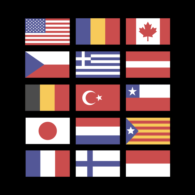 Vexillology - World Countries Flag Lover Gift by MeatMan