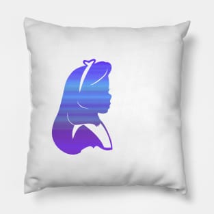 Blue Alice Pillow