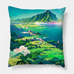 Latent Hawaii Pillow
