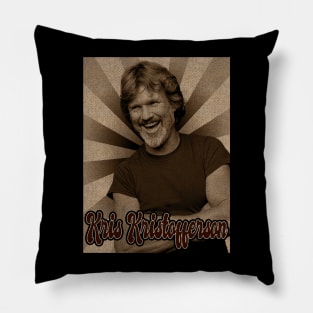 Vintage Classic Kris kristofferson Pillow