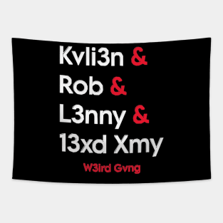 W3IRD GVNG ''FRIENDS'' Tapestry