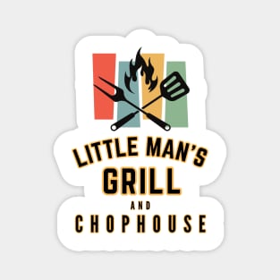 Little Man's Grill & Chophouse - Kid's design Magnet