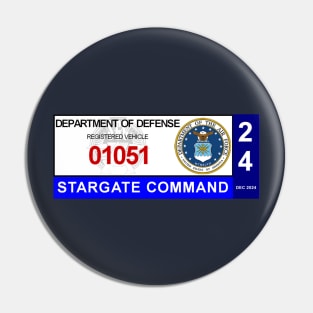 Stargate Command Vehicle Access Pass Pin