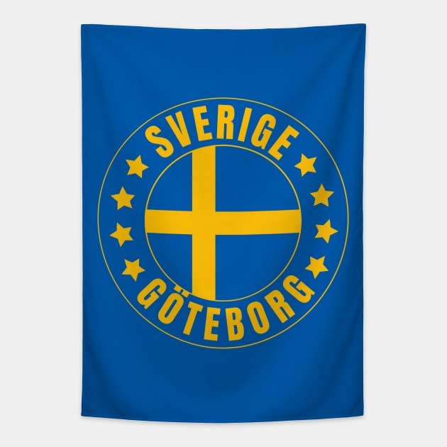 Göteborg Tapestry by footballomatic