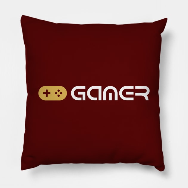 Gaming Apparel and Accessories - Gamer Gifts Pillow by kani
