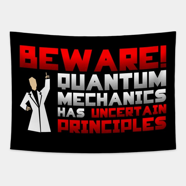 Uncertainty Principle Tapestry by graffd02