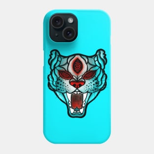 hypnotic tiger Phone Case