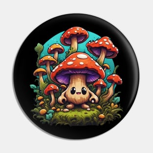 Mushroomer Pin