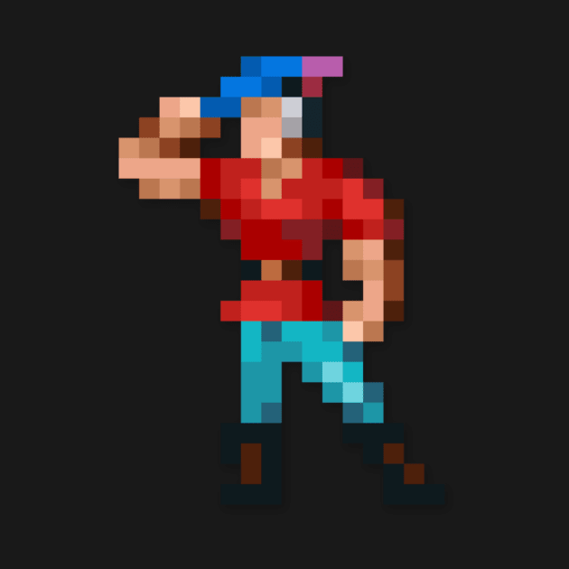 Graham low-res pixelart by JinnPixel